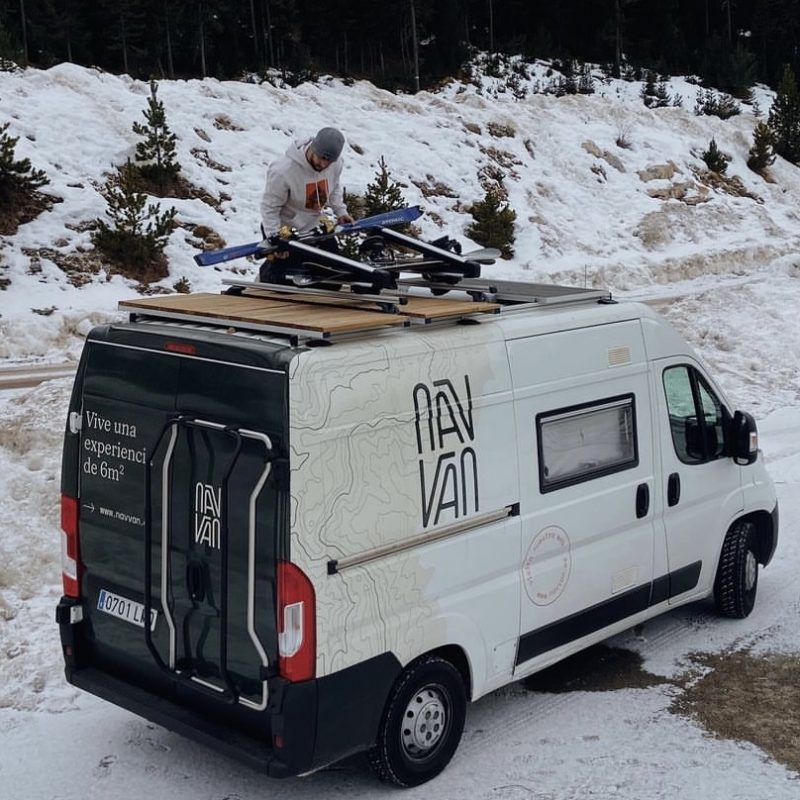 Porta esquís / snowboards